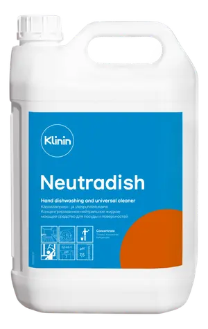 Средство для ручной мойки посуды Klinin C1 Neutradish 5 л (артикул производителя 205040)