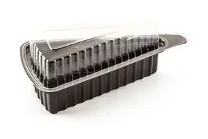 Контейнер д/кусочка торта КОЛПАК  178х106х64мм треугольн.