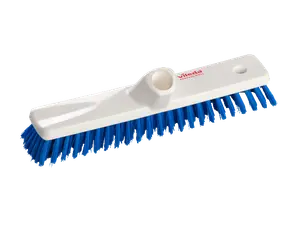 Щетка жесткая Vileda с коротким ворсом 30 см синяя (артикул производителя 145884)
