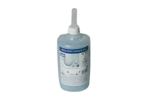 Мыло жидкое картридж TORK S1 Premium гель для тела и волос синее 1 л (арт 420601)