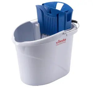 Ведро с отжимом Vileda УльтраСпид МИНИ 10 л голубой (артикул производителя 129686)