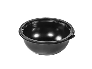 Контейнер пластиковый круглый d145 мм, 500 мл черный