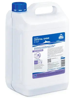 Полироль-очиститель для металлов концентрированное Долфин CRYSTAL SHINE 5 л (арт D021-5)
