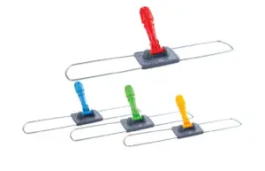 Держатель мопов рамочный 80х10см металл желтый (артикул производителя NT183-Y)