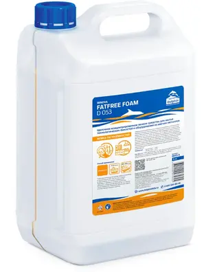 Средство щелочное моющее для кухни для алюминия Долфин IMNOVA FATFREE FOAM 5 л (арт D053-5)