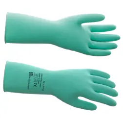 Перчатки резиновые HQ Profline XL зеленые