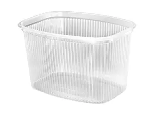 Контейнер пластиковый прямоугольный 139х102х86 мм, 750 мл прозрачный Алькор