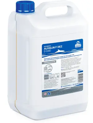 Средство щелочное моющее для кухни Долфин Alkalin F Dez 5 л (арт D040-5)