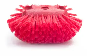 Щетка ерш HACCPER для мытья емкостей жесткая 250 мм красная