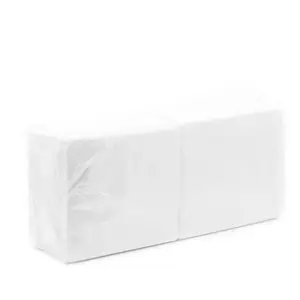 Салфетки бумажные 33х33 2-сл белые (200шт)