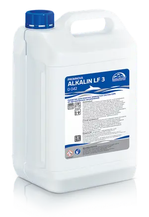 Средство щелочное моющее для пищевых производств Долфин Alkalin LF 3 беспенное 10 л (арт D042-10)
