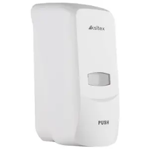 Диспенсер для дезинфицирующих средств Ksitex пластиковый 1л белый арт. DD 1369А