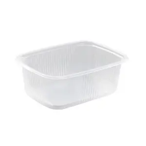 Контейнер пластиковый прямоугольный 108х82х39 мм, 200 мл прозрачный