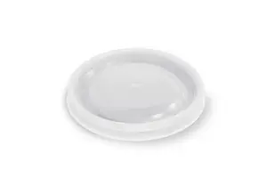 Крышка из полипропилена для контейнера круглая d95 мм прозрачная