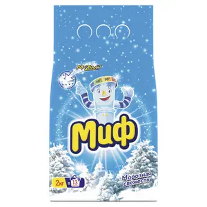 Стиральный порошок для белья Миф автомат морозная свежесть 6 кг