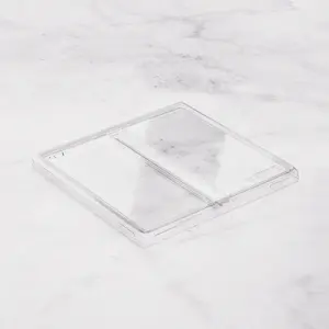 Крышка к контейнеру OneClick 1200 2-секц плоская прозрачная 