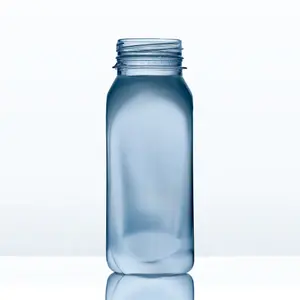 Бутылка ПЭТ 0,2л.с ШИРОКИМ горлом квадратная высокая