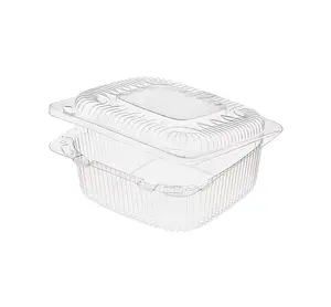 Контейнер ракушка РК-11 пластиковый квадратный 133х132х57 мм прозрачный 