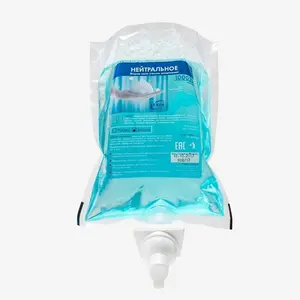 Мыло для рук картридж Keman нейтральное жидкое пенящееся мыло в картридже 0,8 л (S34,K1)