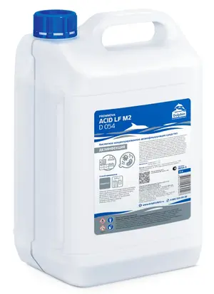 Средство дезинфицирующее для мытья овощей, фруктов, оборудования (перуксусная кислота) Долфин Acid LF M2 5 л (арт D054-5)