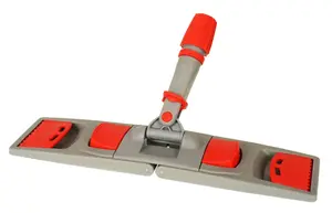 Держатель мопов универсальный Selmop 40х11 см ухо/карман пластиковый серый/красный (артикул производителя UM40R)