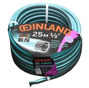 Шланг поливочный FINLAND Aqua 25 м 1/2" (артикул производителя 2301)