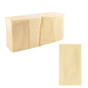 Салфетки бумажные шампань 33х33 двуслойные 1/8 сложение 200 шт