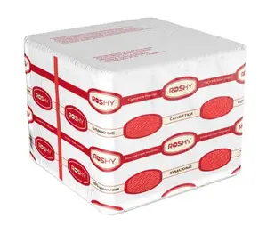 Салфетки бумажные 33х33 2-сл белые (100шт)