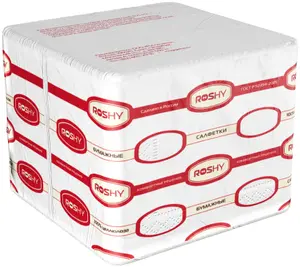 Салфетки бумажные Сыктывкар белые 33х33 2-сл 1/8 сложение 200 шт