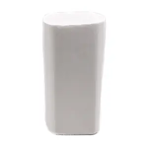 Бумажные полотенца листовые VEIRO V сложения 1 слойные белые 240 листов (артикул производителя V3-250)