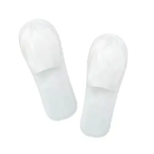 Тапочки одноразовые, закрытый мыс, белые, спанбонд, ультра