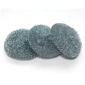 Мочалка металлическая GDV PROF, 3 шт х 15 гр