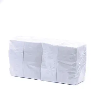 Салфетки бумажные белые 33х33 двуслойные 1/8 сложение 200 шт