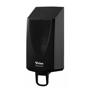 Диспенсер для жидкого мыла картридж VEIRO PROFESSIONAL SAVONA  пластиковый черный 0,8 л