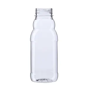 Бутылка ПЭТ 0,3л с ШИРОКИМ горлом круглая. прозрачная 