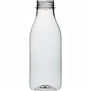 Бутылка ПЭТ 0,5л с ШИРОКИМ горлом кругл. прозрачная