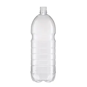Бутылка ПЭТ 1,5л с УЗКИМ горлом кругл. прозрачная ГАЗ 