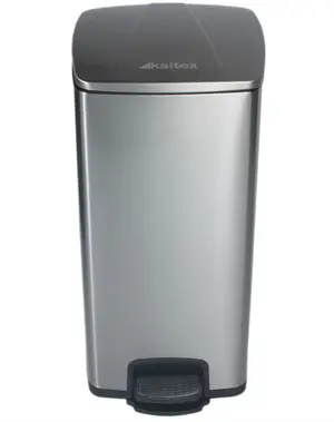 Урна для мусора Ksitex  (матовая) с механизмом поднятия крышки 30 л арт.SGB-30M