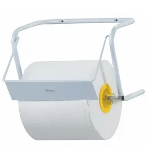 Держатель для протирочных материалов в рулонах Veiro Wipwall настенный белый (артикул производителя A52201NC)