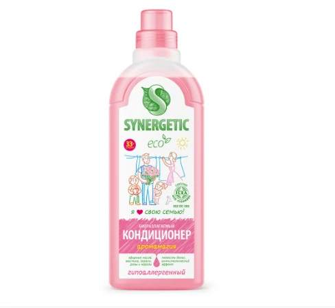 Кондиционер для белья СИНЕРГЕТИК Аромамагия 1 л