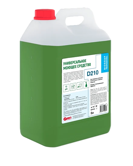 Средство нейтральное моющее Biosoap D210 концентрат 5 л (артикул производителя 9020295)