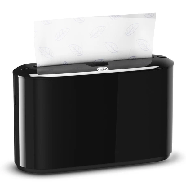 Диспенсер для полотенец TORK Xpress Multifold H2 Elevation настольный черный пластик арт.552208