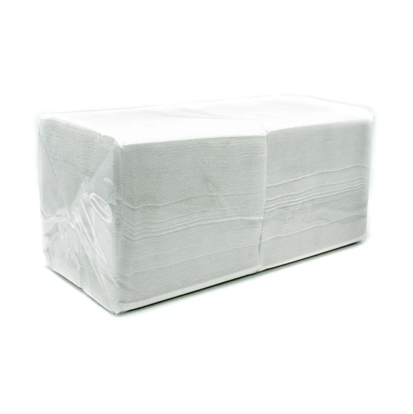 Салфетки бумажные 33х33 1-сл белые (300шт)