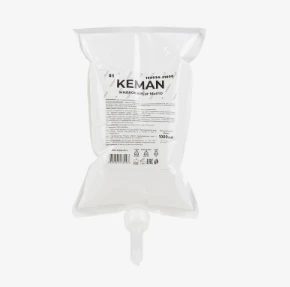 Мыло-крем для рук картридж Keman S1 перламутровое с отдушкой 1 л (артикул производителя 100024-S1000)