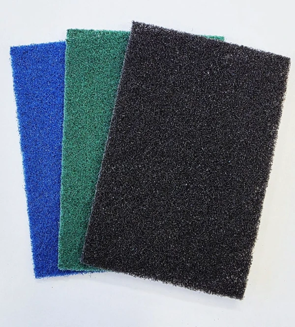 ПАД абразивный 100х150х5 мм ручной, 3 цвета в наборе GDV PROF, 3шт/уп