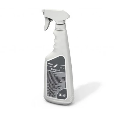 Полироль-очиститель для металлов Эколаб ХРОМОЛ 0,5 л арт 432815006