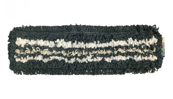 Моп плоский Трио 50х1 5см хлопок+серая вискоза+микрофибра карман (артикул производителя AS3702)