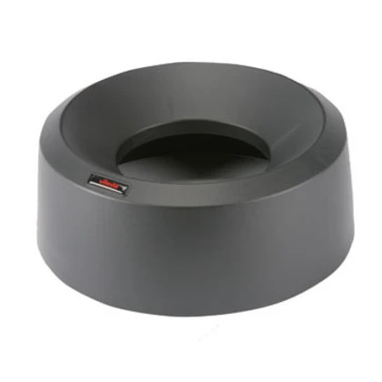 Крышка д/контейнера ИРИС воронкообразная круглая черный, арт. 137736