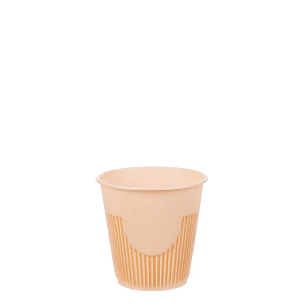 Стакан пластиковый для горячего Крафт 250мл Зимний  