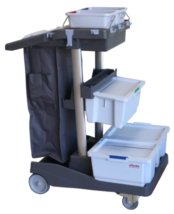 Тележка комплексная Vileda Волео Про СВЕП голубая (артикул производлителя 145150)